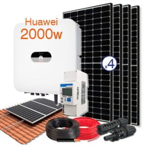 Kit Solar Conexion a Red - Huawei 2000w - Monofásico