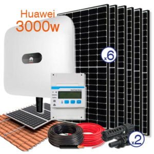 Kit Solar Conexion a Red - Huawei 3000w - Trifásico