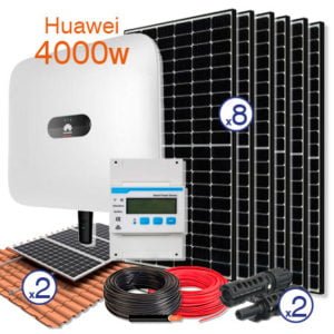 Kit Solar Conexion a Red - Huawei 4000w - Trifásico