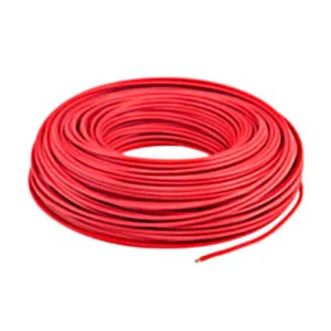 Cable Unifilar Rojo – Rollo 30 metros - 6mm2 H1Z2Z2-K