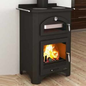 MONZA. Estufa con horno y cocina