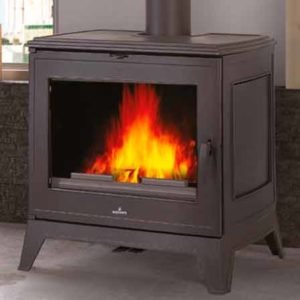 PRESTON 14. Estufa de fundición con salida superior o posterior