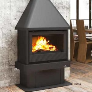 LISBOA. Chimenea frontal con turbina