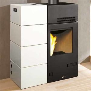 CAROL MIXTA. Estufa de pellet-leña