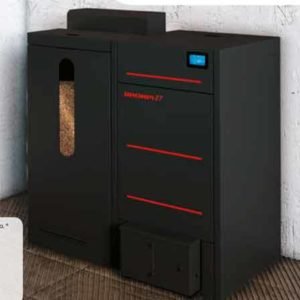 HYDRO CONFORT 23-27. Caldera Pellet 23 KW C/Sistema de Limpieza y Compactador de Cenizas