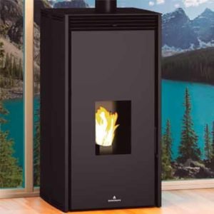 SERIE FREE. Estufa Pellet 6 KW Sin Electricidad